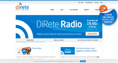 Desktop Screenshot of direte.it